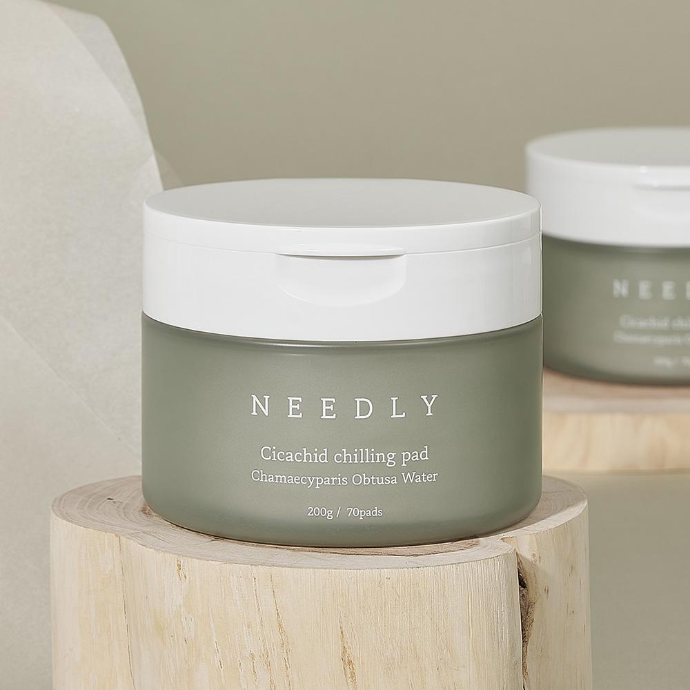 Needly Cicachid Chilling Pad 70 Sheets - Needly Skin Care Pads product image