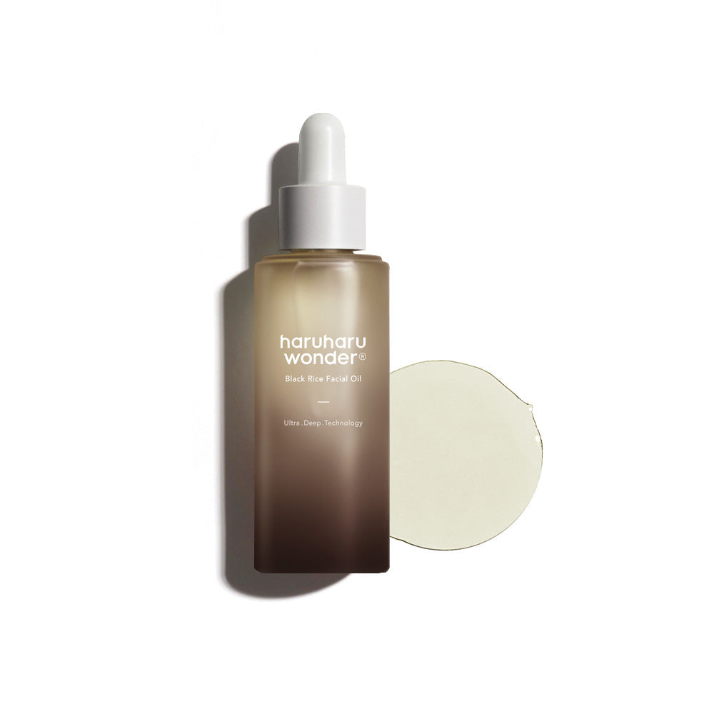 Haruharu Wonder Black Rice Facial Oil 30ml Korean skincare product image