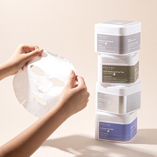Mary&May Collagen Peptide Vital Mask 30EA 400g Korean toner product image
