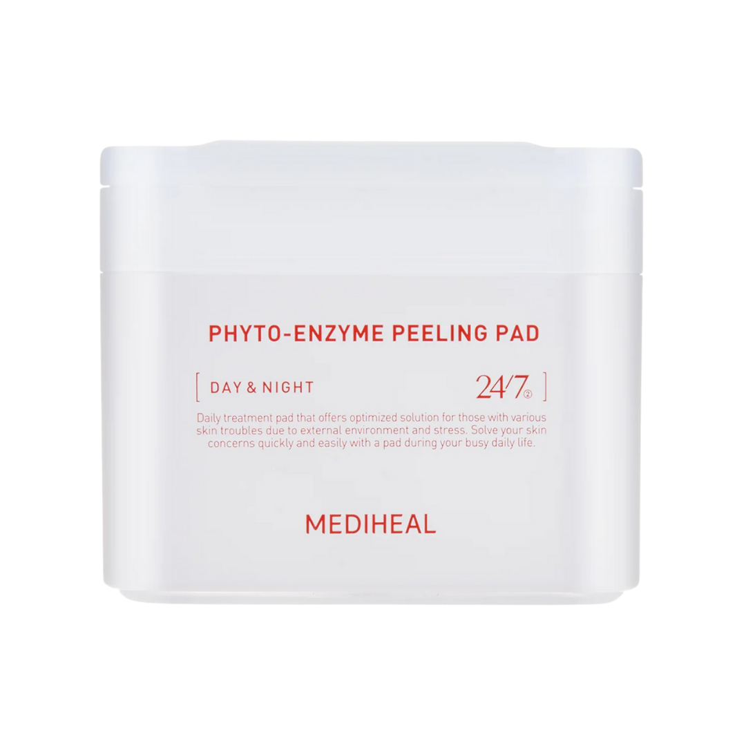 MEDIHEAL Phyto Enzyme Peeling Pad 90ea Korean toner product image