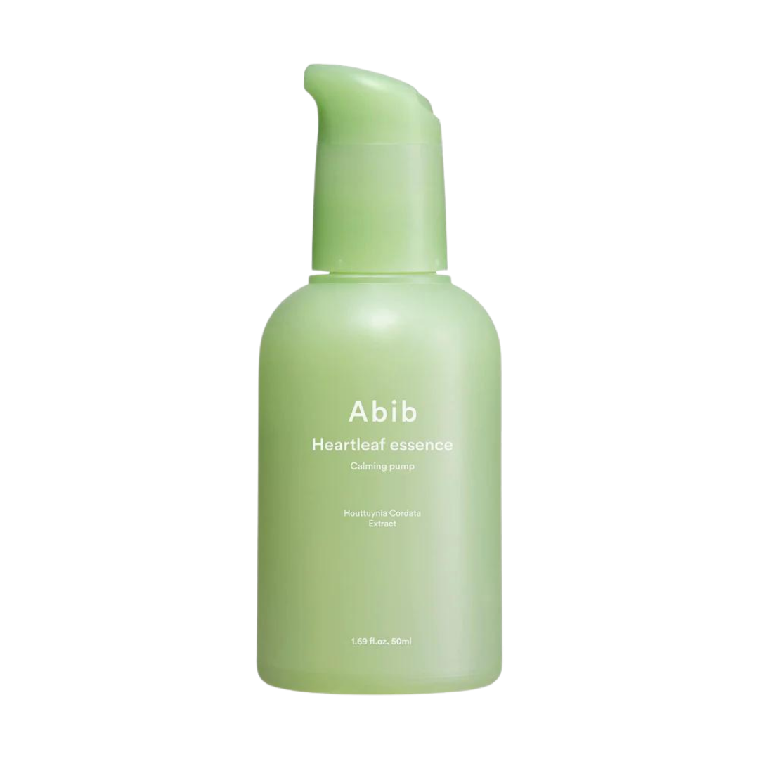 Abib Heartleaf Essence texture on skin