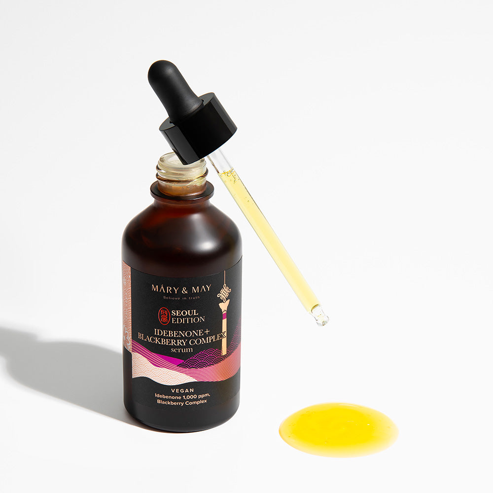 Mary&May Idebenone+Blackberry Complex Serum 80ml Korean essence product image