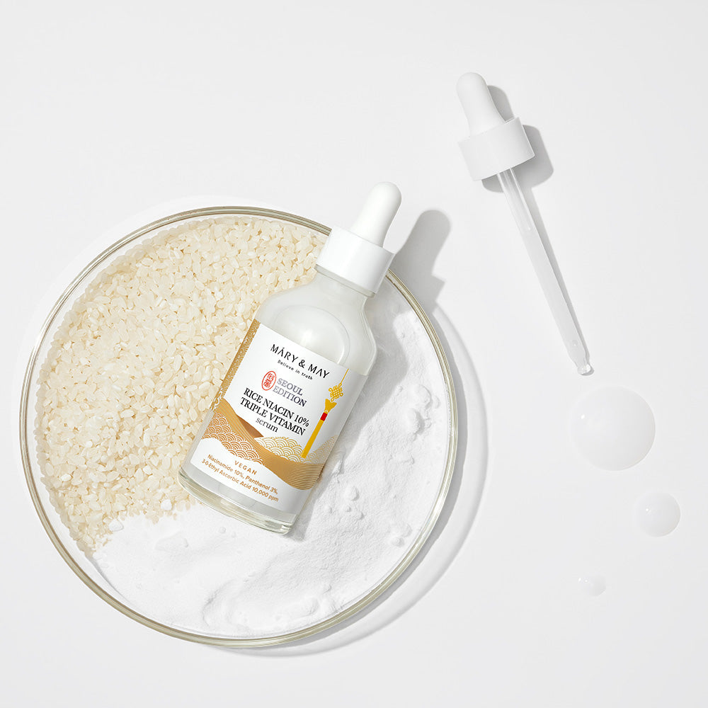 Mary&May Rice Niacin 10% Triple Vitamin Serum 80ml Korean essence product image