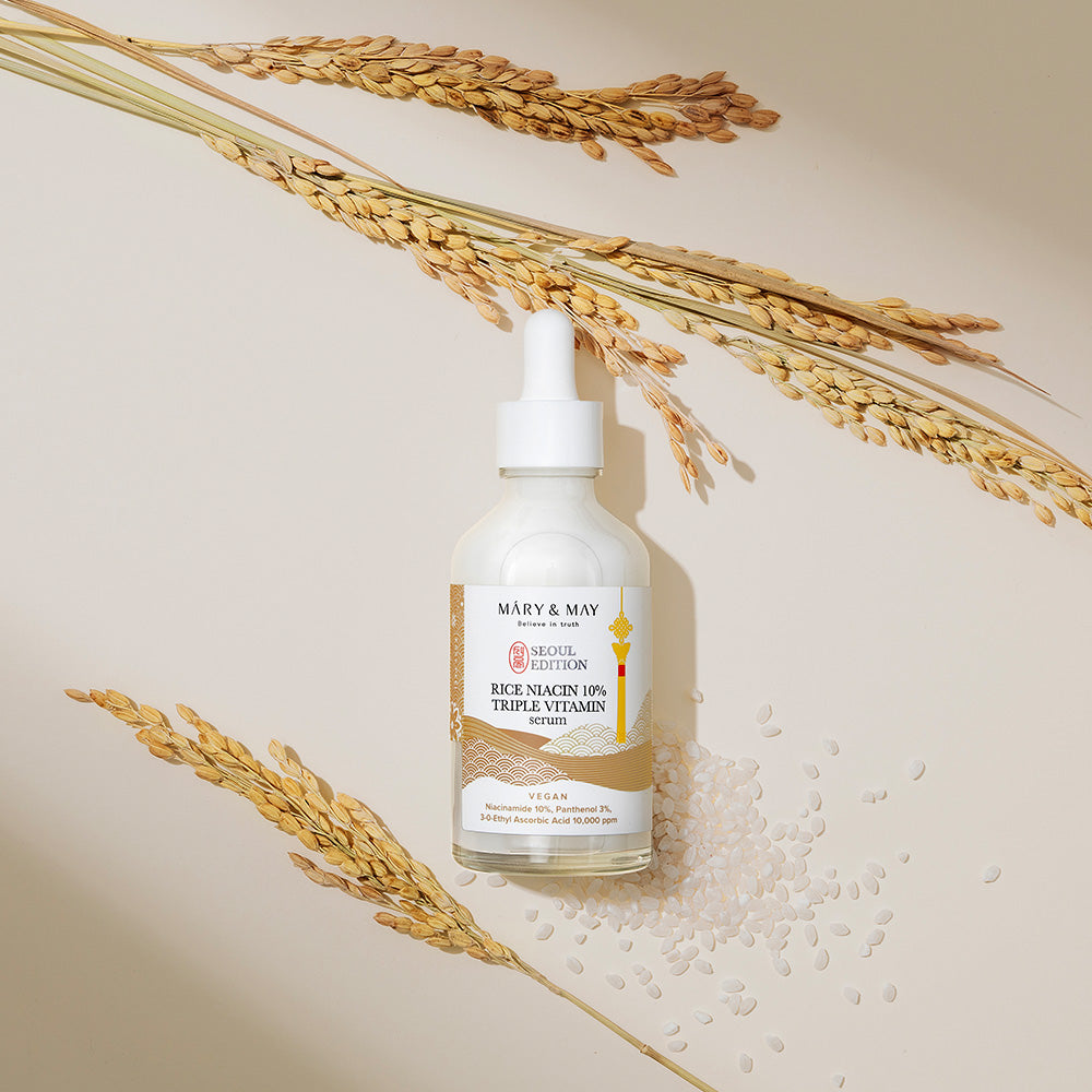 Mary&May Rice Niacin 10% Triple Vitamin Serum 80ml Korean essence product image
