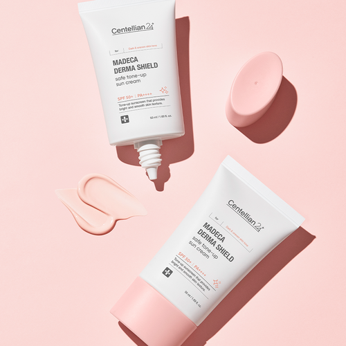 Centellian24 Madeca Derma Shield Safe Tone Up Sun Cream 50ml Korean sunscreen product image