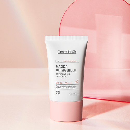 Centellian24 Tone Up Sun Cream cap removed