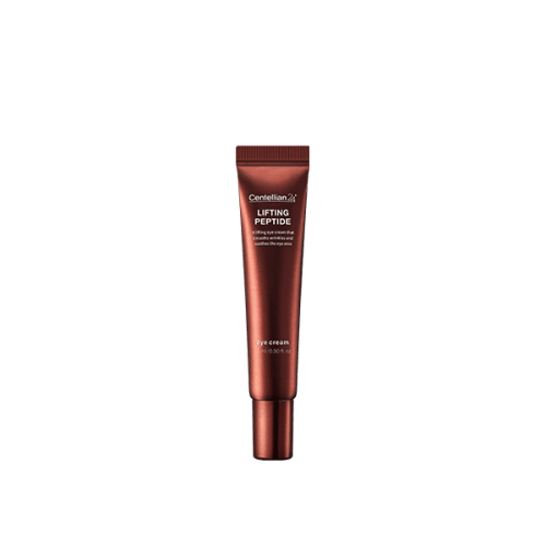 Centellian24 Peptide Eye Cream applied around eye area
