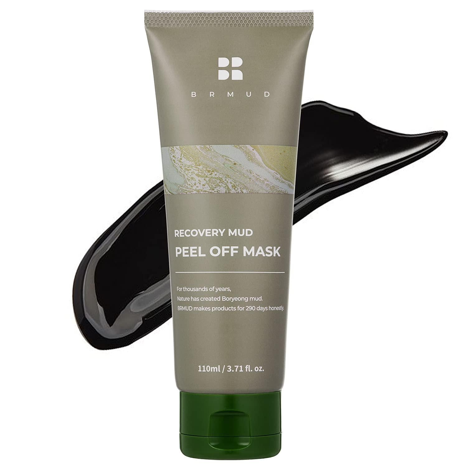 BRMUD Recovery Mud Peel Off Mask 110ml Korean skincare product image