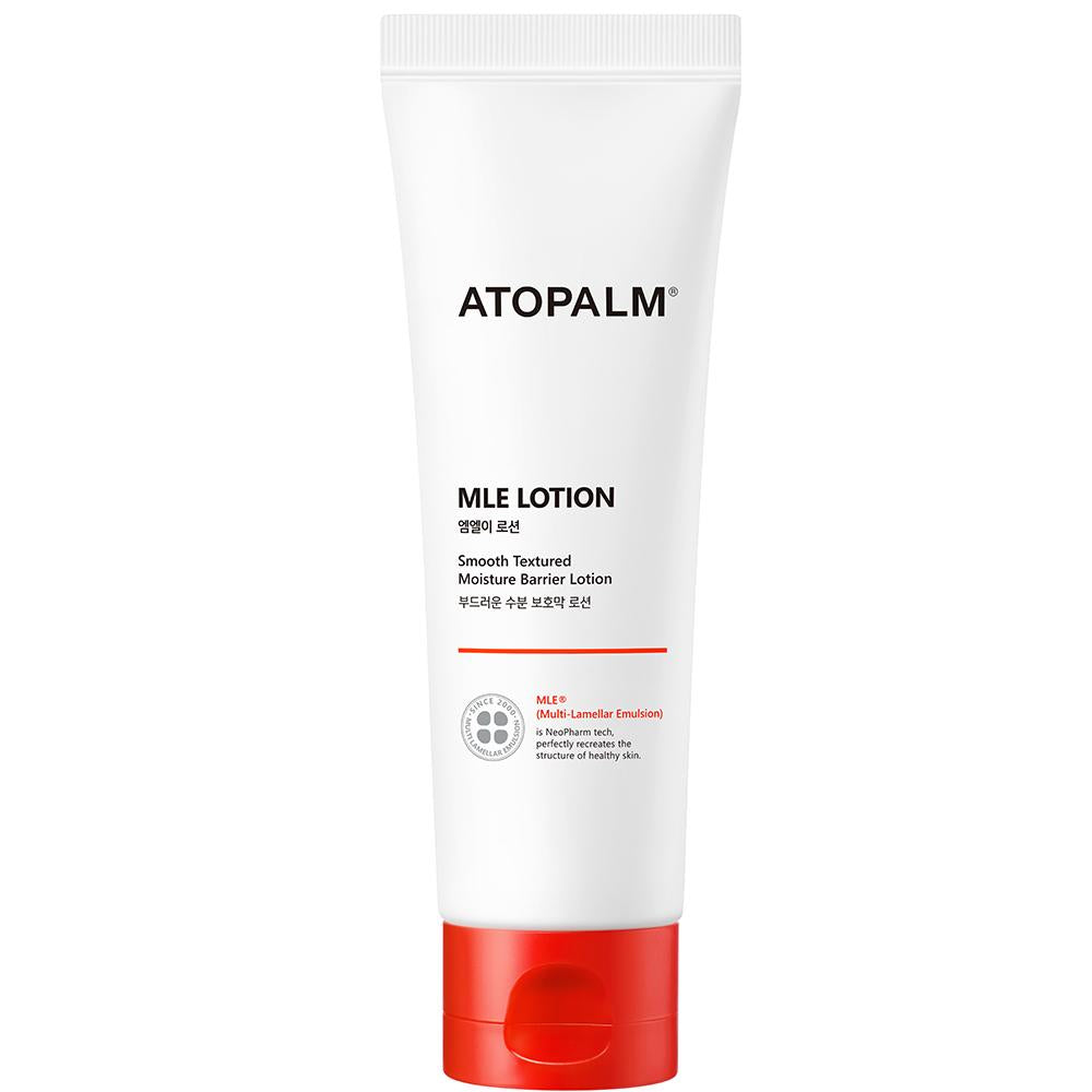 MLE lotion texture swatch on arm