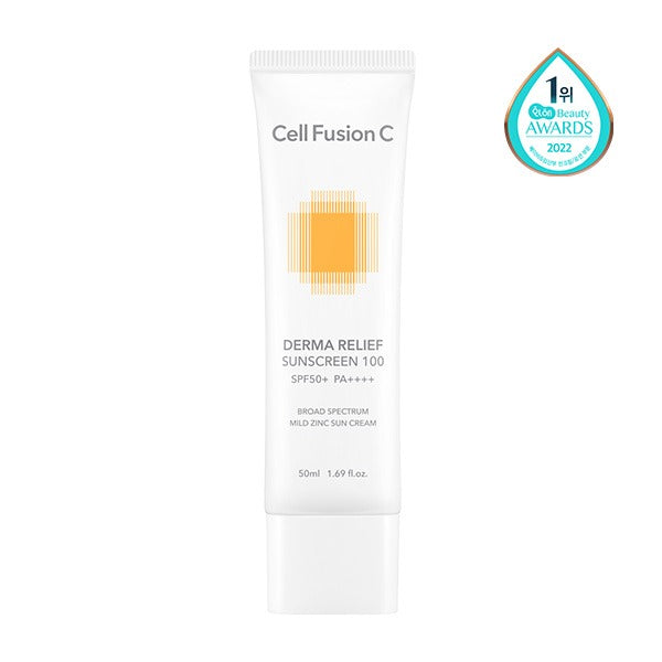 Cell Fusion C Derma Relief Sunscreen 100 SPF50+/PA++++ 50ml
