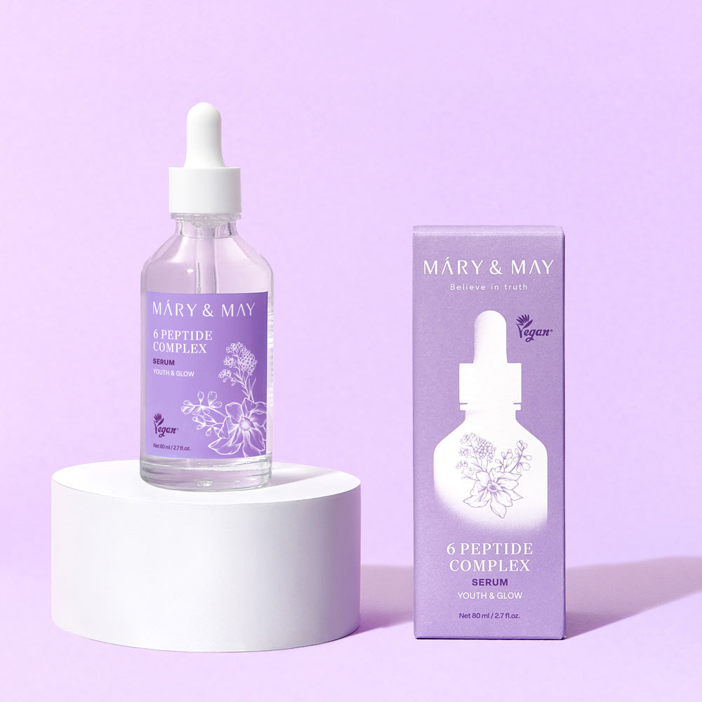 Mary&May 6Peptide Complex Serum 80ml Korean toner product image
