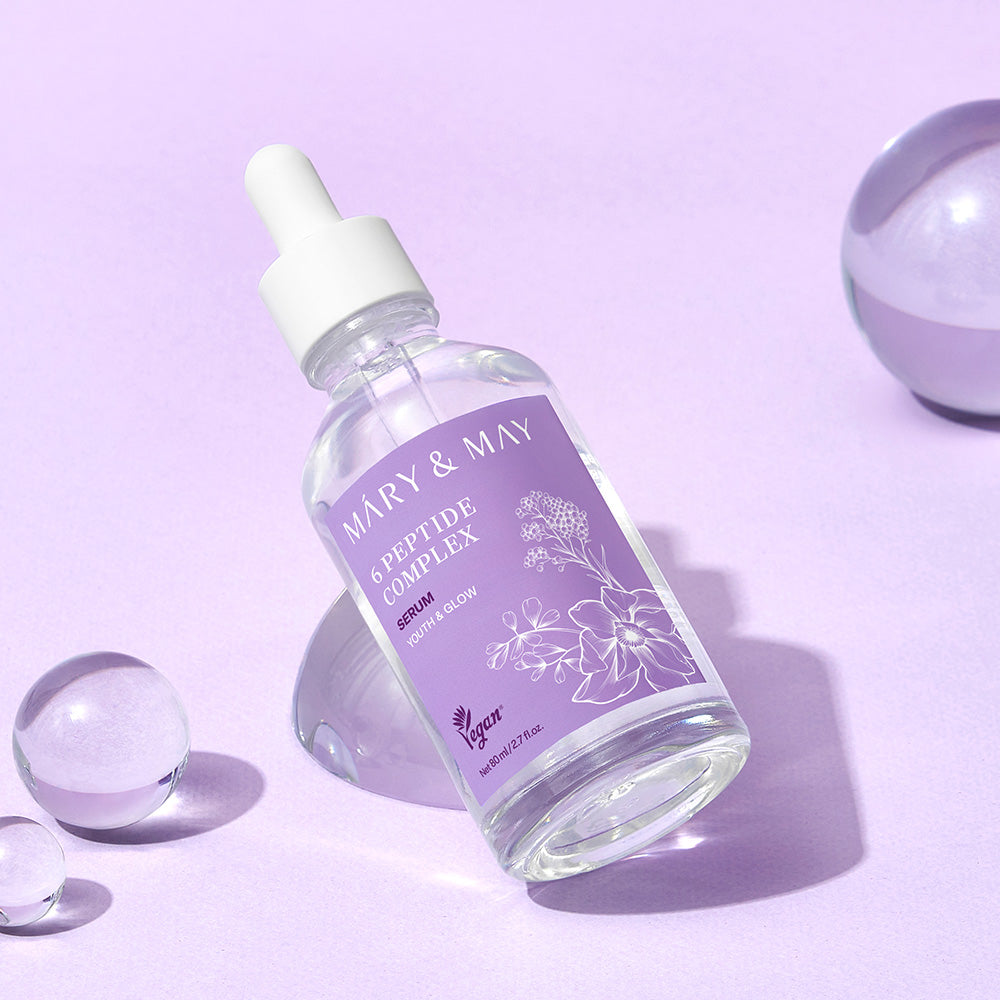 Mary&May 6Peptide Complex Serum 80ml Korean toner product image