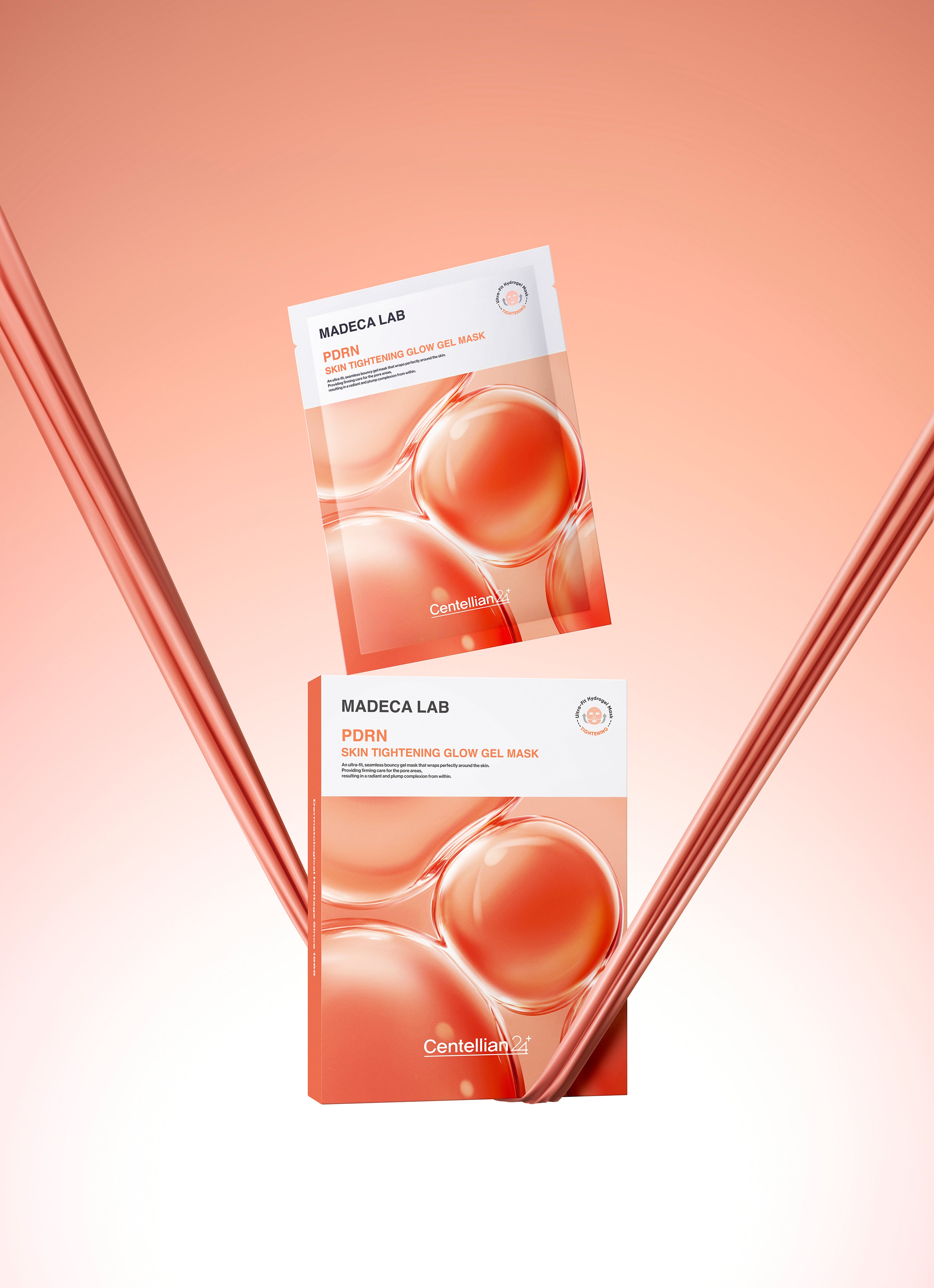 Centellian24 Madeca Lab PDRN Skin Tightening Glow Gel Mask 1ea Korean skincare product image