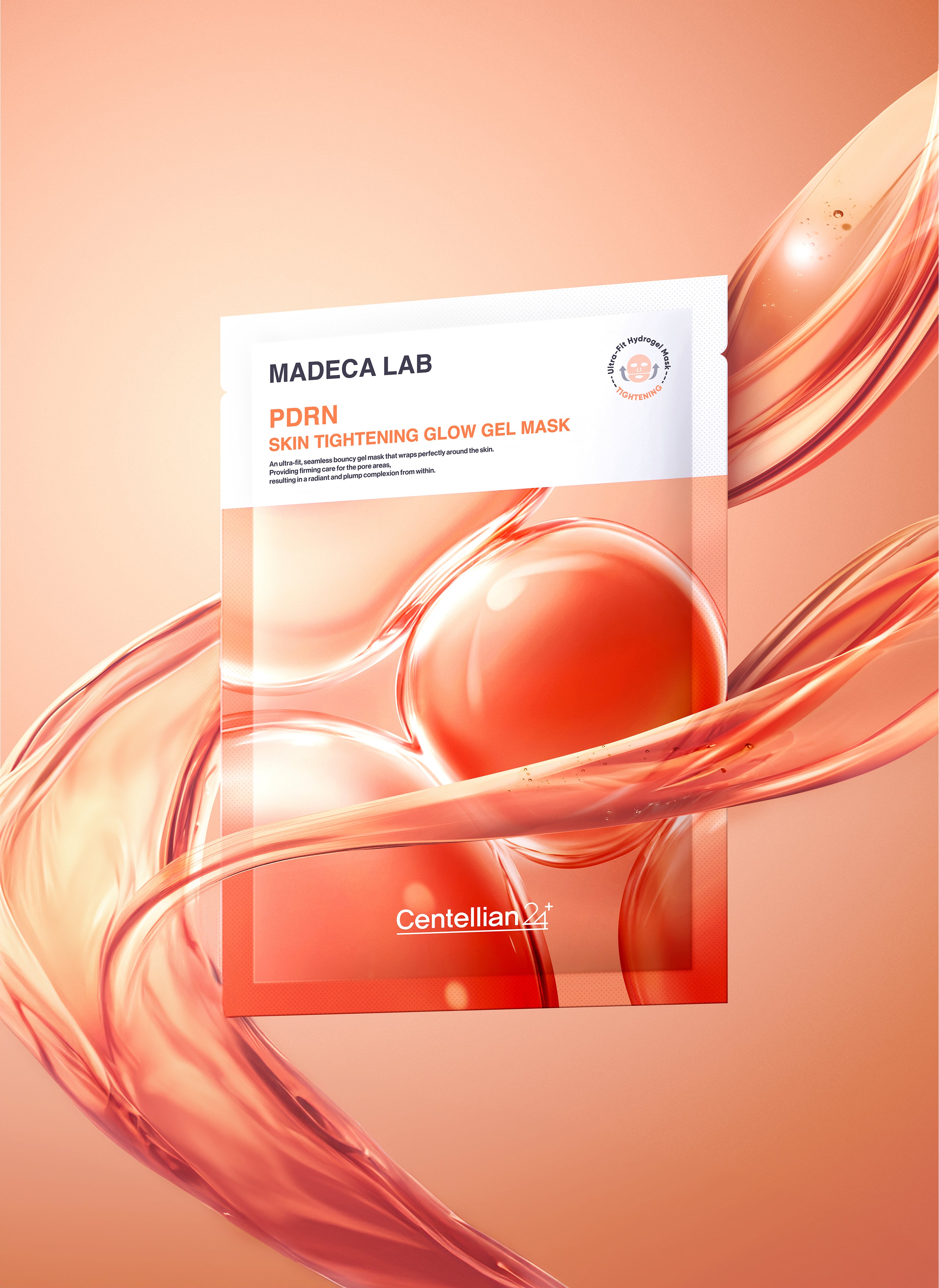 Centellian24 Madeca Lab PDRN Skin Tightening Glow Gel Mask 1ea Korean skincare product image