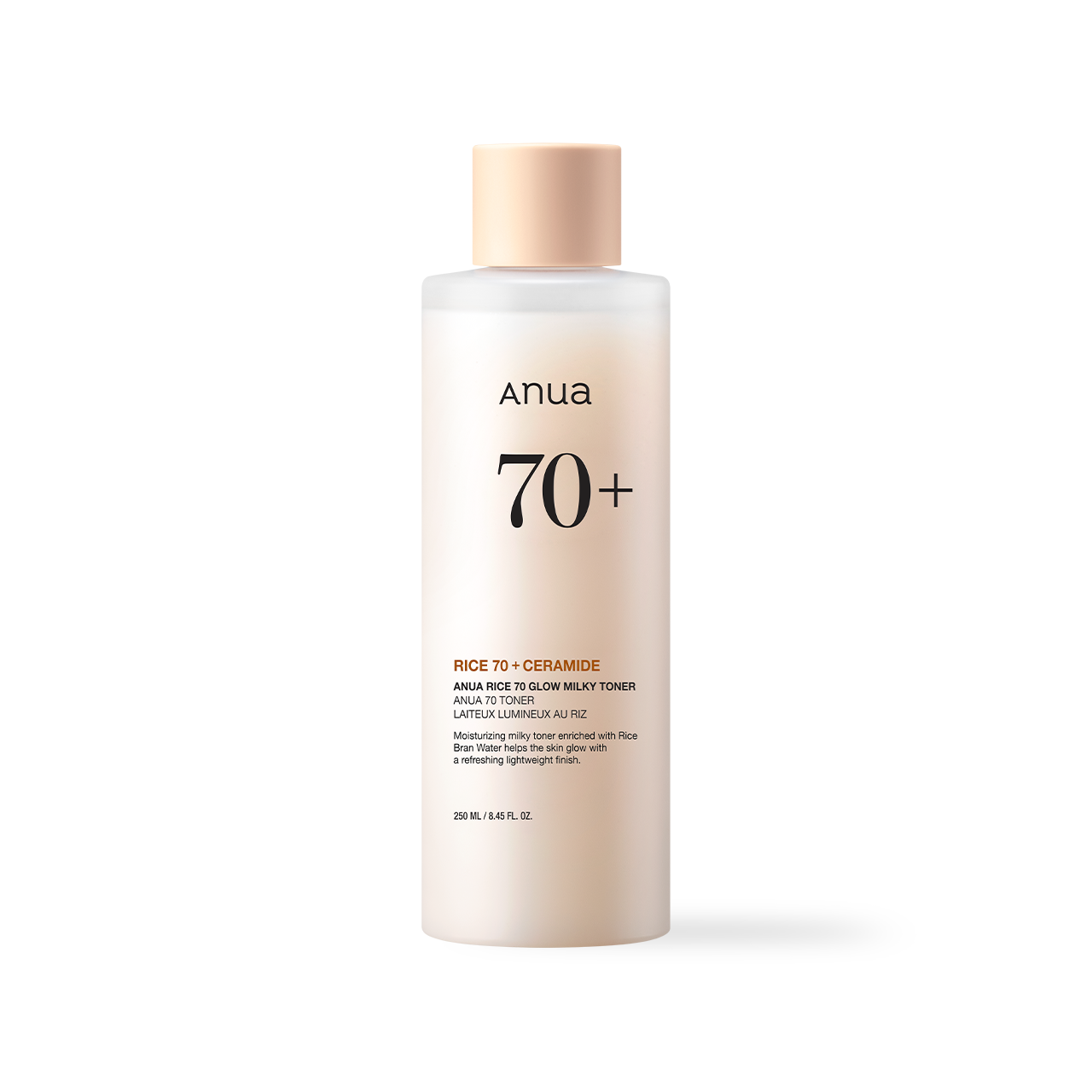 ANUA Rice 70 Glow Milky Toner 250ml Korean toner product image
