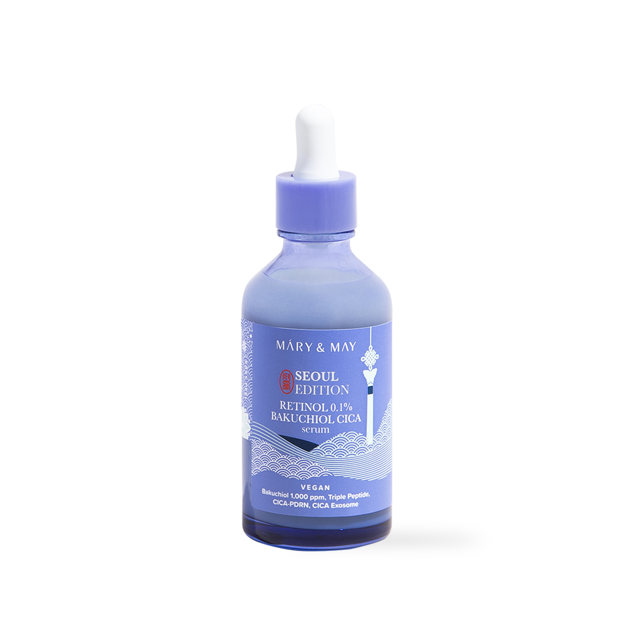Mary&May Retinol 0.1% Bakuchiol CICA Serum 80ml Korean essence product image