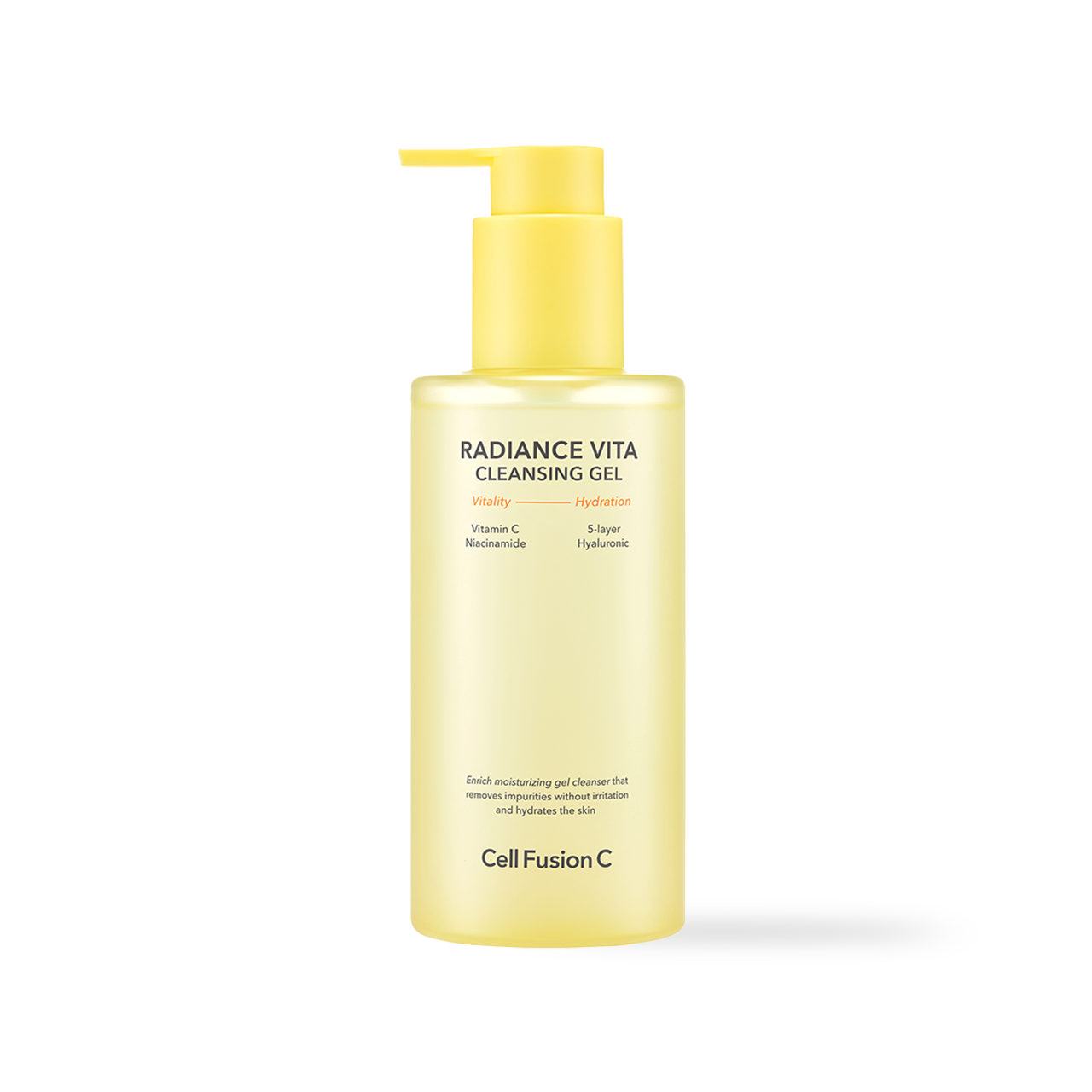 Cell Fusion C Radiance Vita Cleansing Gel 200ml Korean moisturizer product image