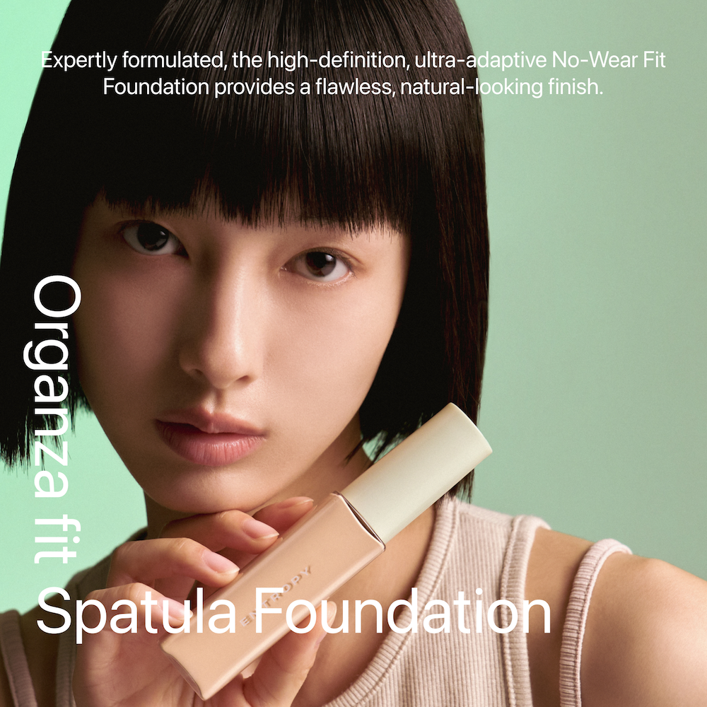 ENTROPY Organza Fit Spatula Foundation K-beauty makeup product image