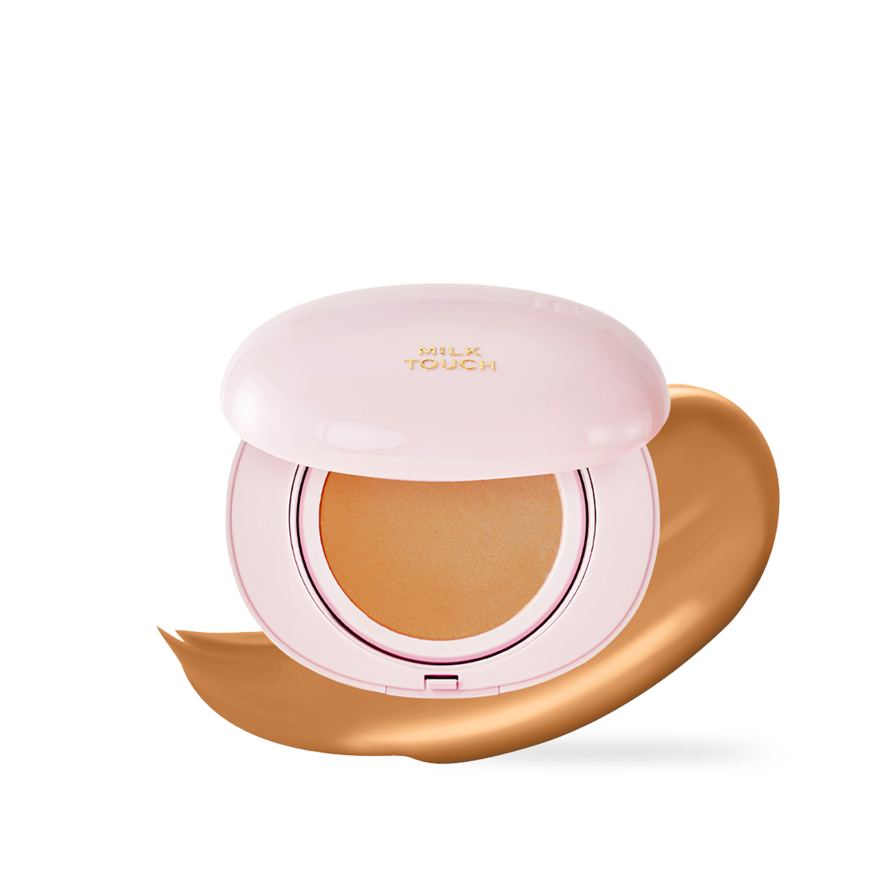 Milk Touch All Day Skin Fit Milky Glow Cushion #30N Hazel 15g K-beauty makeup product image
