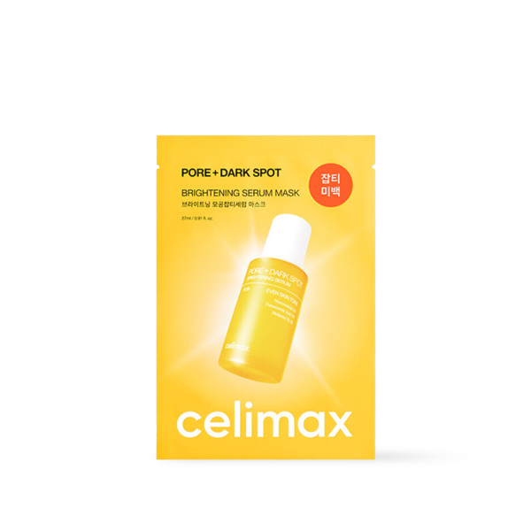 celimax Pore+Dark Spot Brightening Serum Mask 10ea - 2 Size - 1pcs