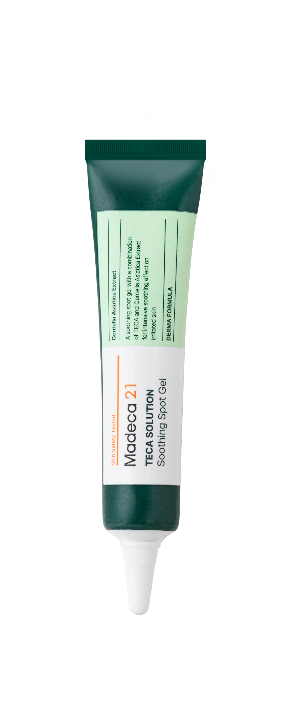 Madeca21 Teca Solution Soothing Spot Gel 15ml Korean skincare product image