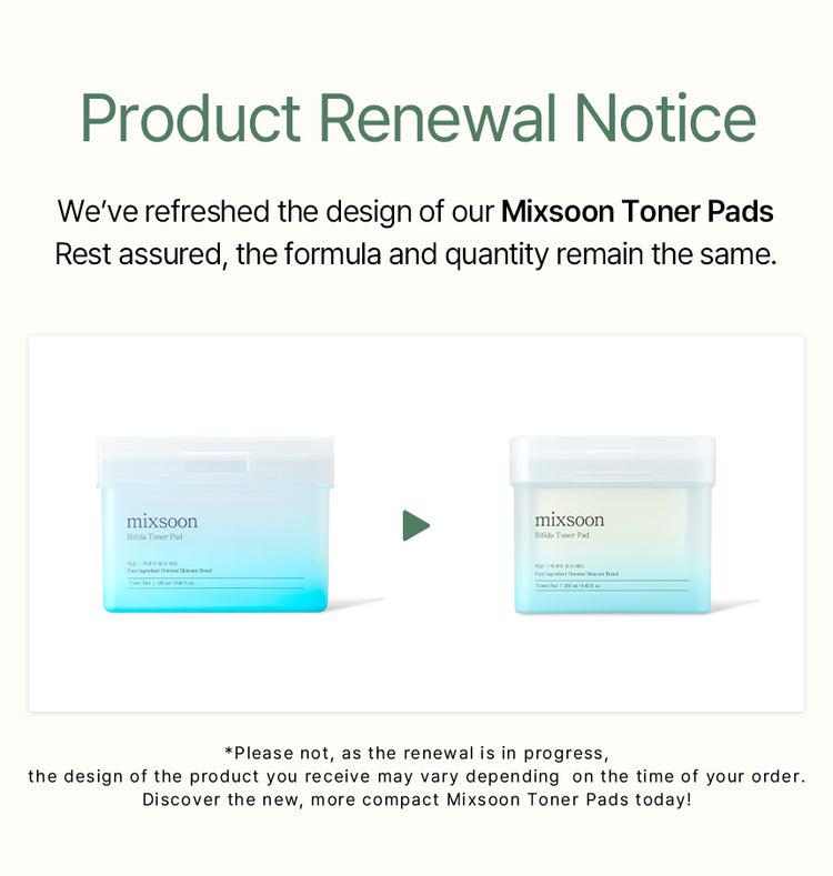 MIXSOON Bifida Toner Pad 120ea