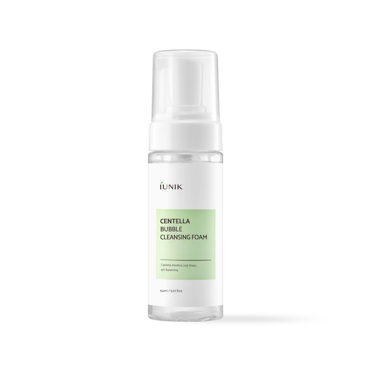 iUNIK Centella Bubble Cleansing Foam 150ml Korean cleanser product image