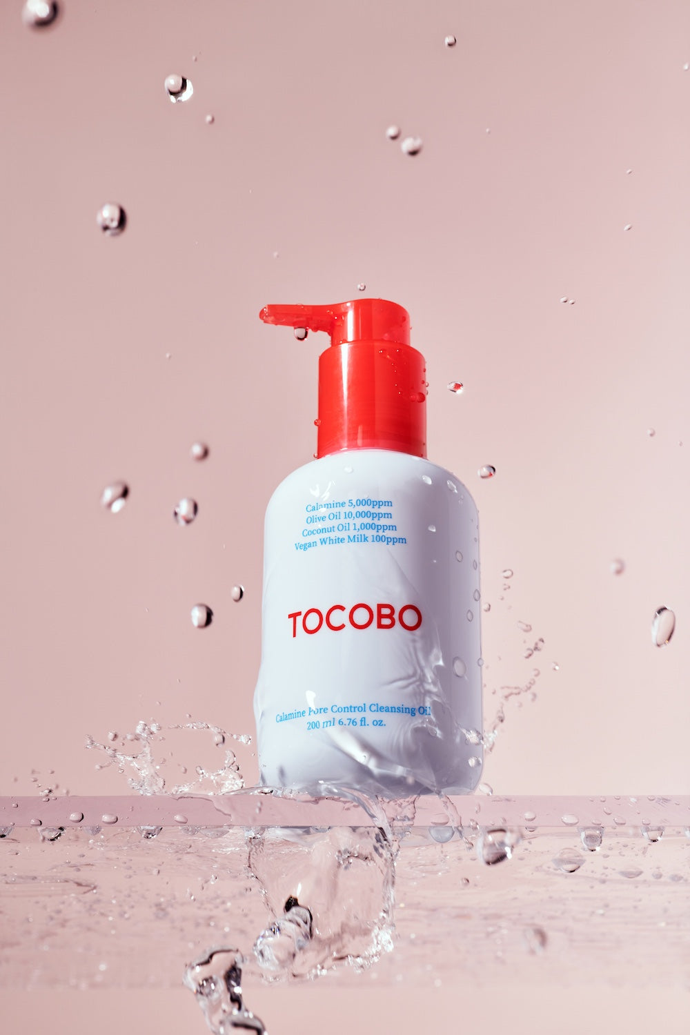 TOCOBO Calamine Pore Control Cleansing Oil 200ml Korean cleanser product image