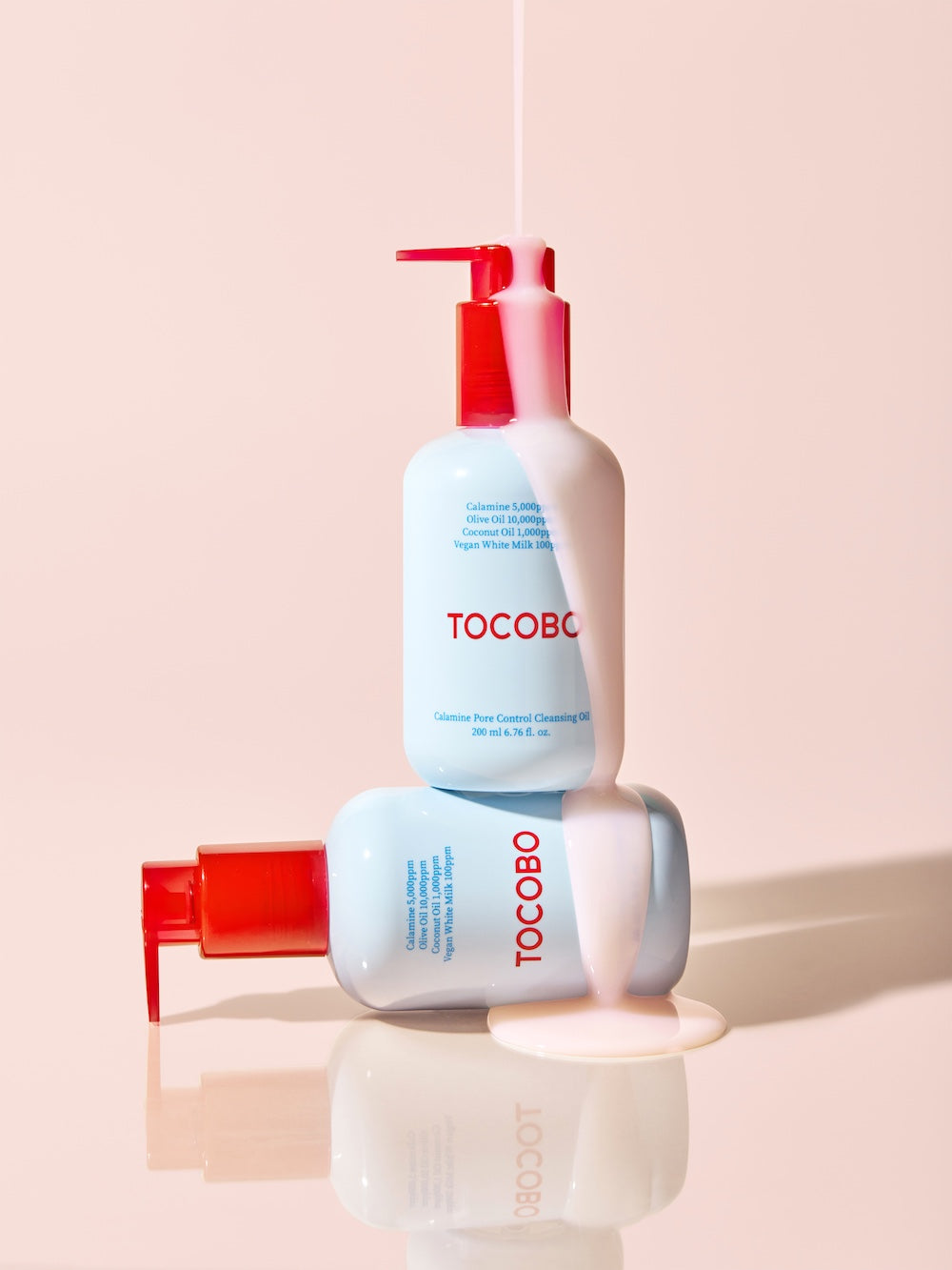 TOCOBO Calamine Pore Control Cleansing Oil 200ml Korean cleanser product image