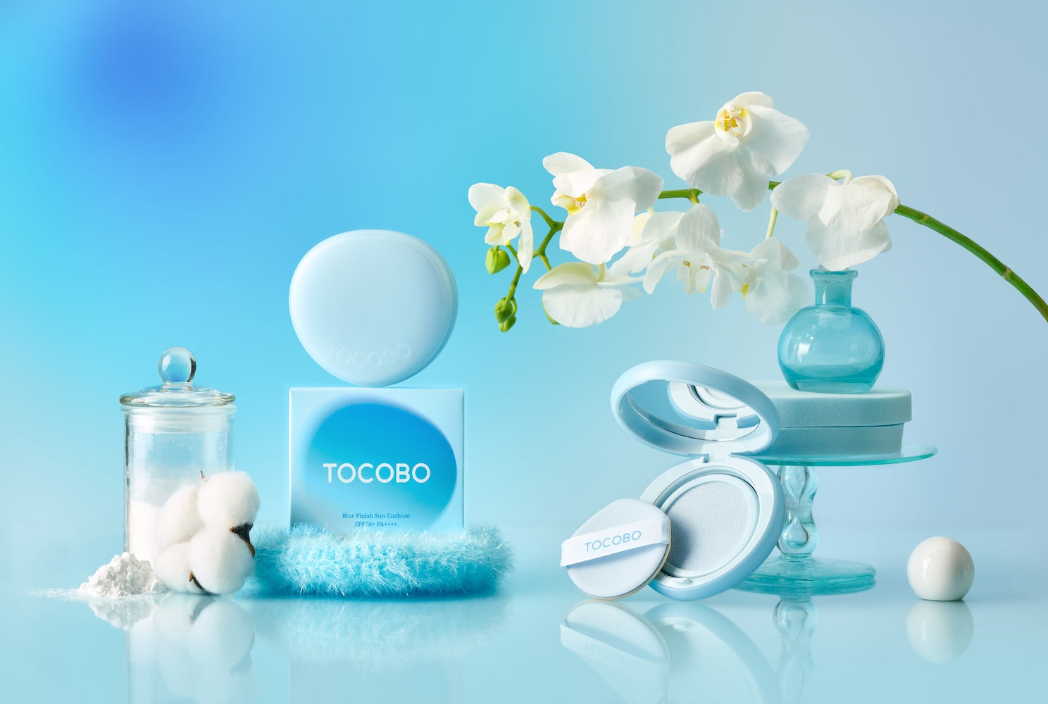 TOCOBO Blur Finish Sun Cushion 2types Korean sunscreen product image