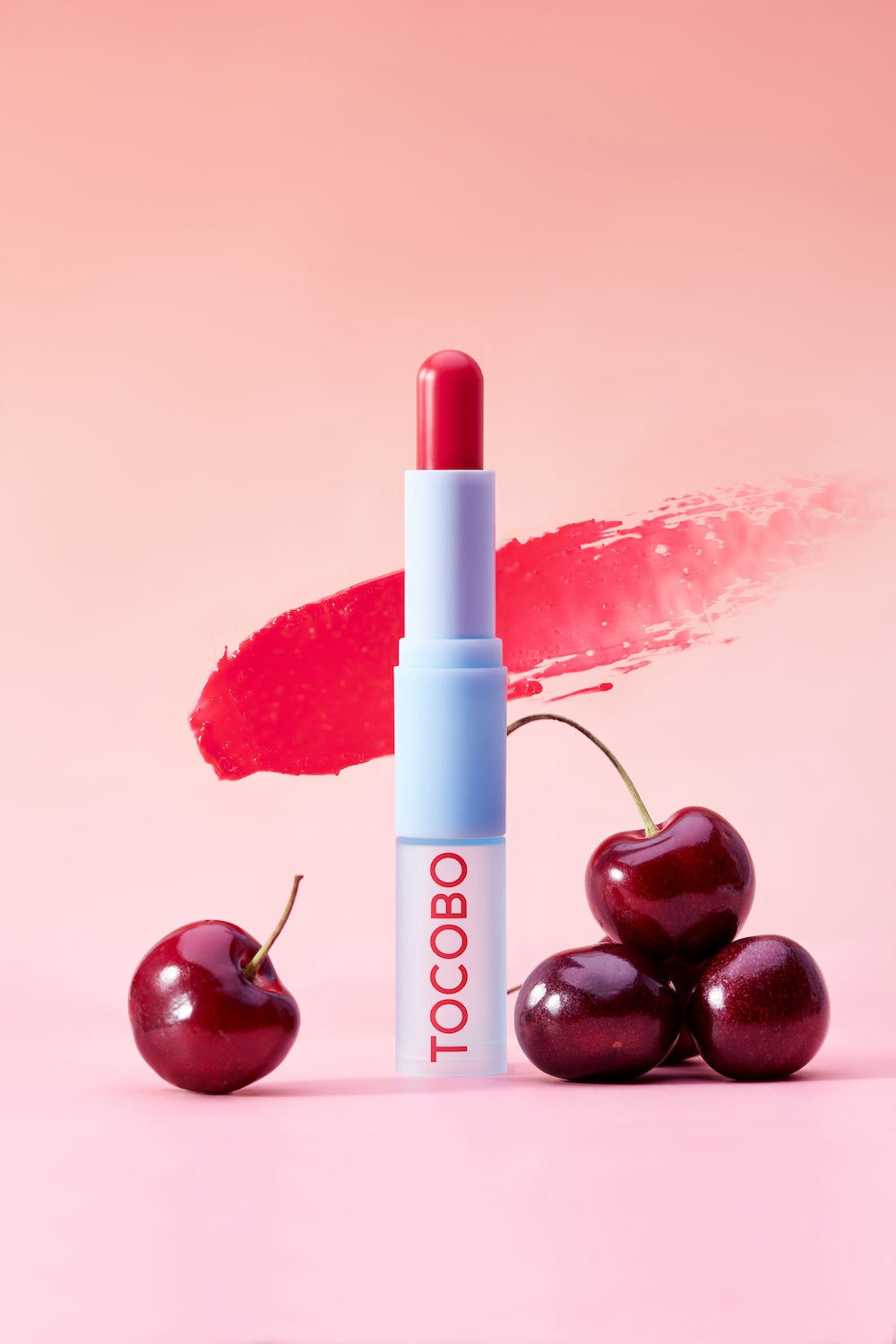 TOCOBO Glass Tinted Lip Balm 011 Flush Cherry 3.5g Korean sunscreen product image