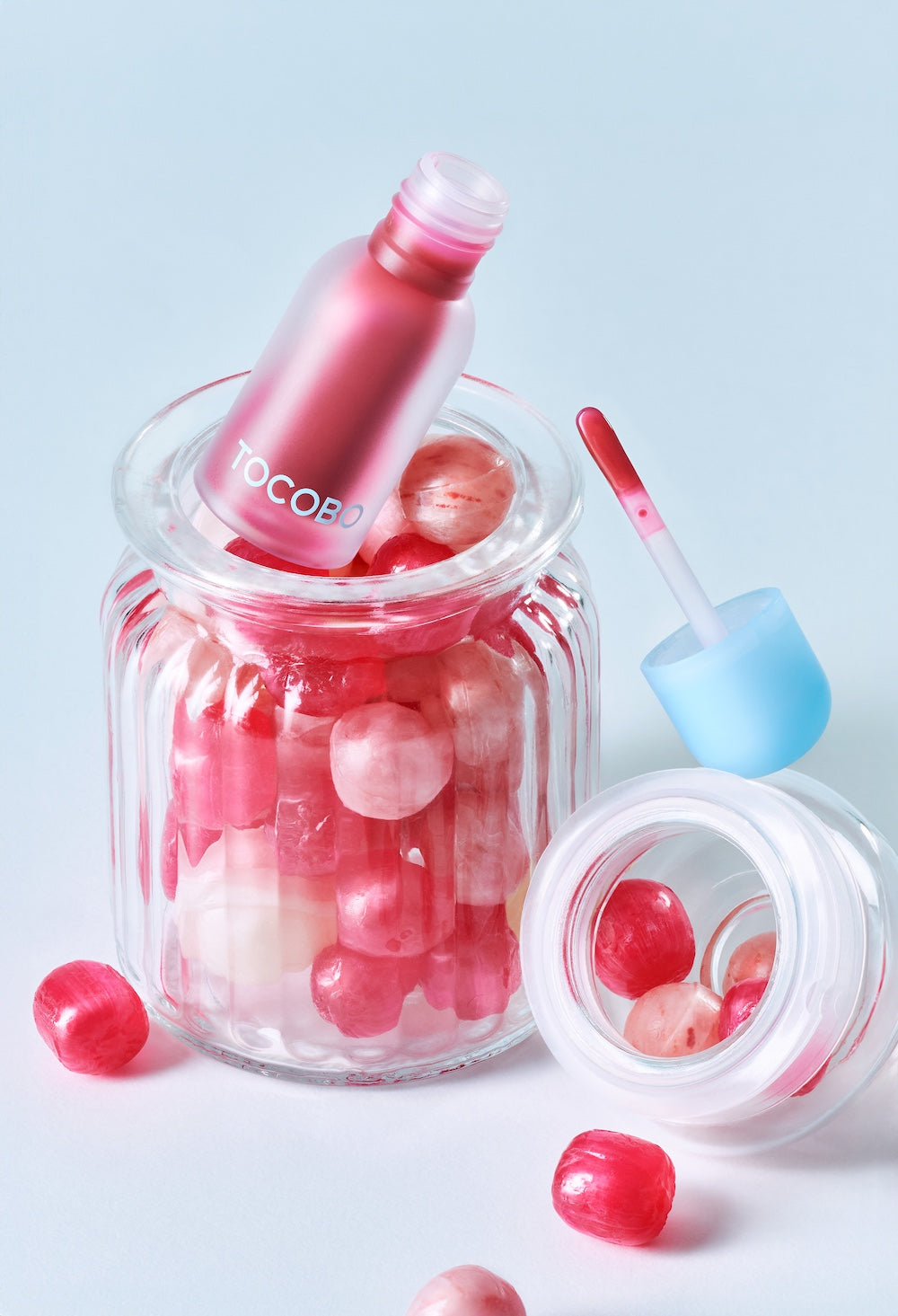 TOCOBO Juicy Berry Plumping Lip Oil 01 Chill Red 4g K-beauty lip product product image