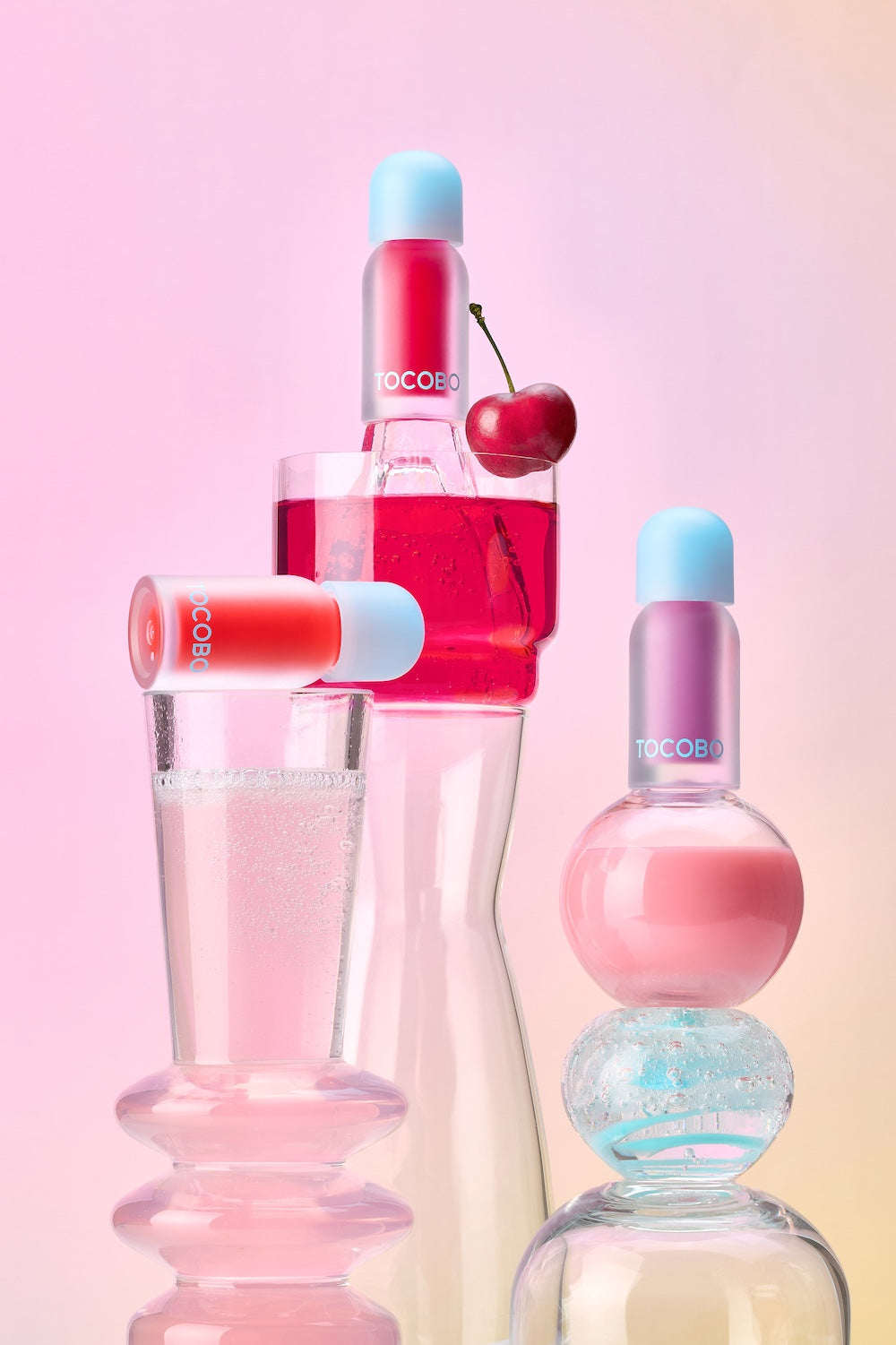 TOCOBO Juicy Berry Plumping Lip Oil 01 Chill Red 4g K-beauty lip product product image