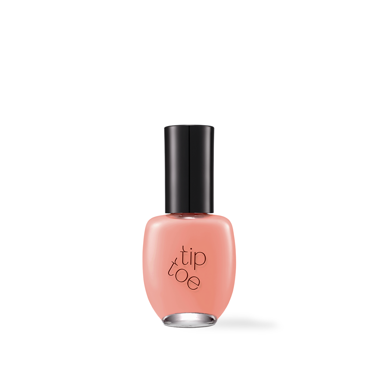 Tiptoe Syrup & Paint Nail Polish 18 Colors 215 Coral Warmer K-beauty nail polish product image