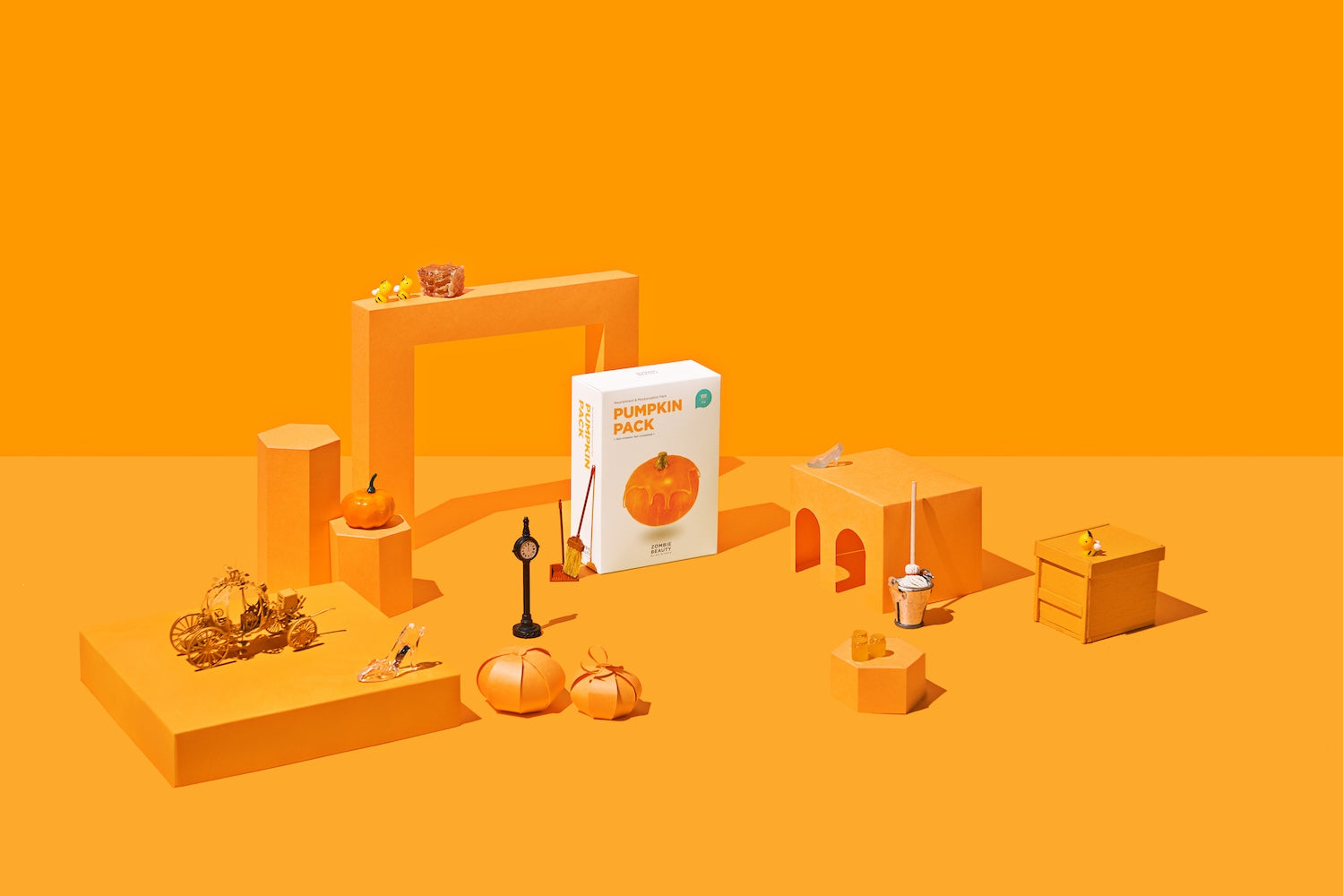 SKIN1004 Zombie Beauty by SKIN1004 Pumpkin Pack 4g x 16EA Korean skincare product image