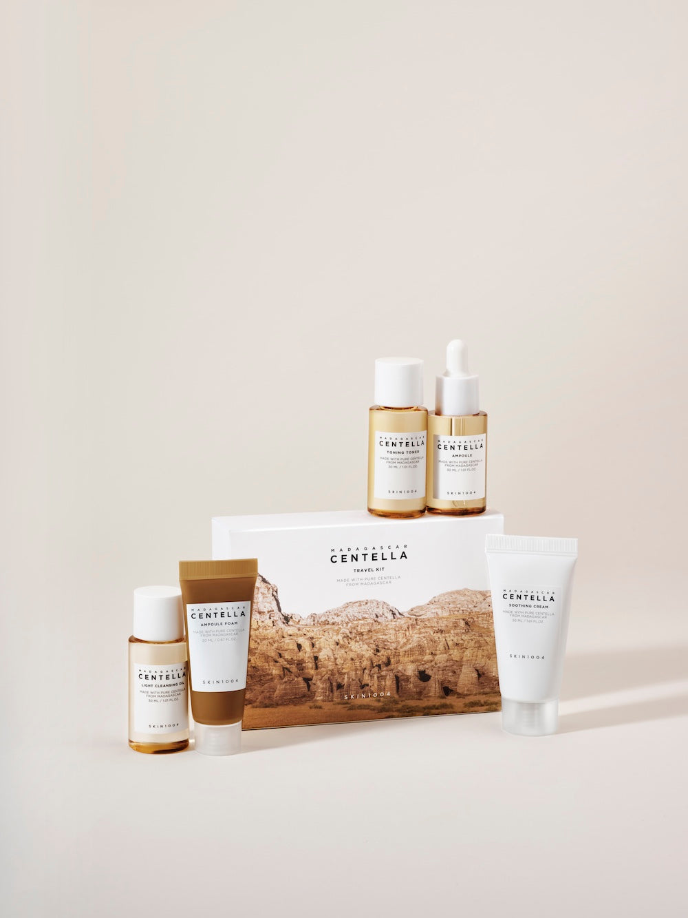 SKIN1004 Madagascar Centella Travel Kit Korean cleanser product image