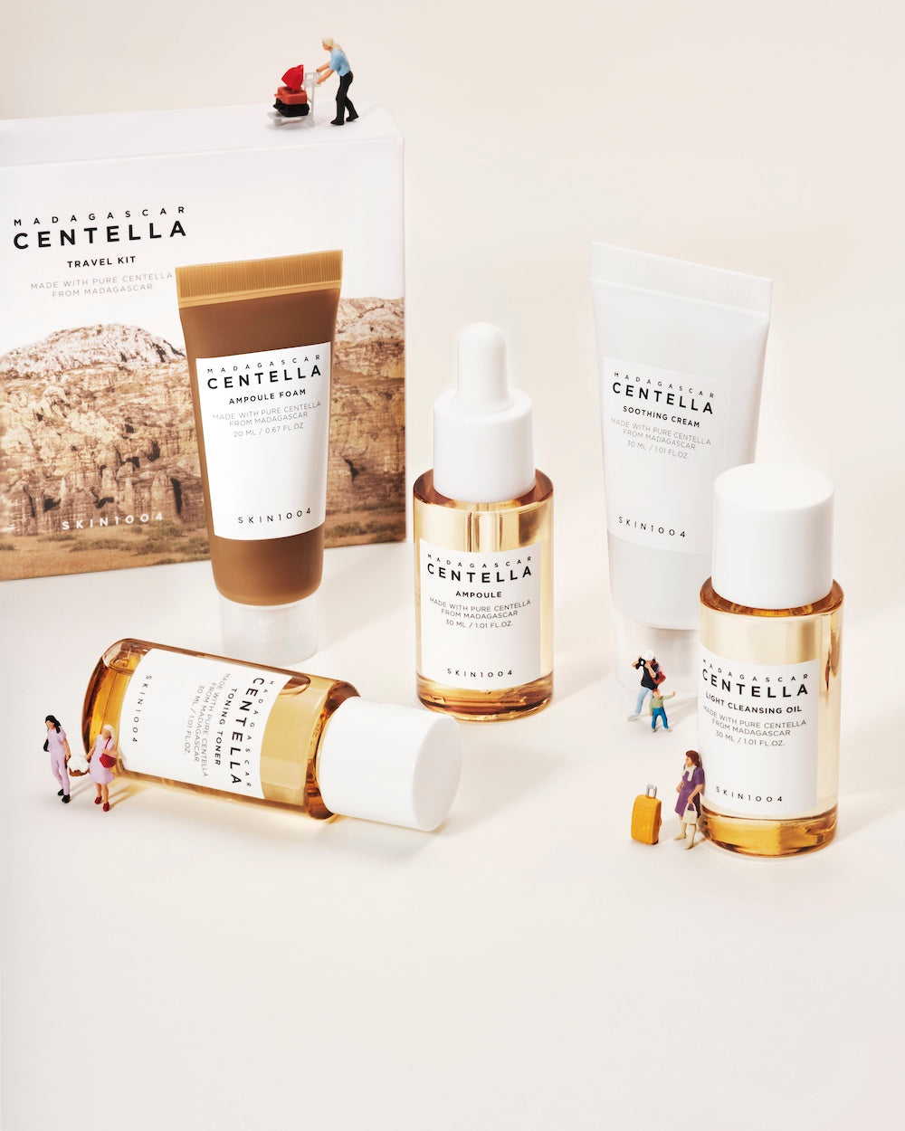 SKIN1004 Madagascar Centella Travel Kit Korean cleanser product image