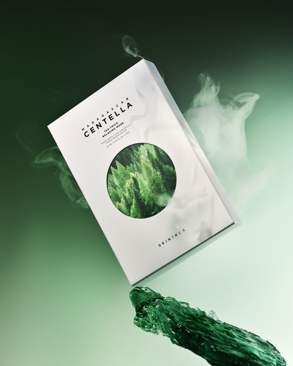 SKIN1004 Madagascar Centella Tea-Trica Relaxing Mask 5EA x 24ml Korean toner product image