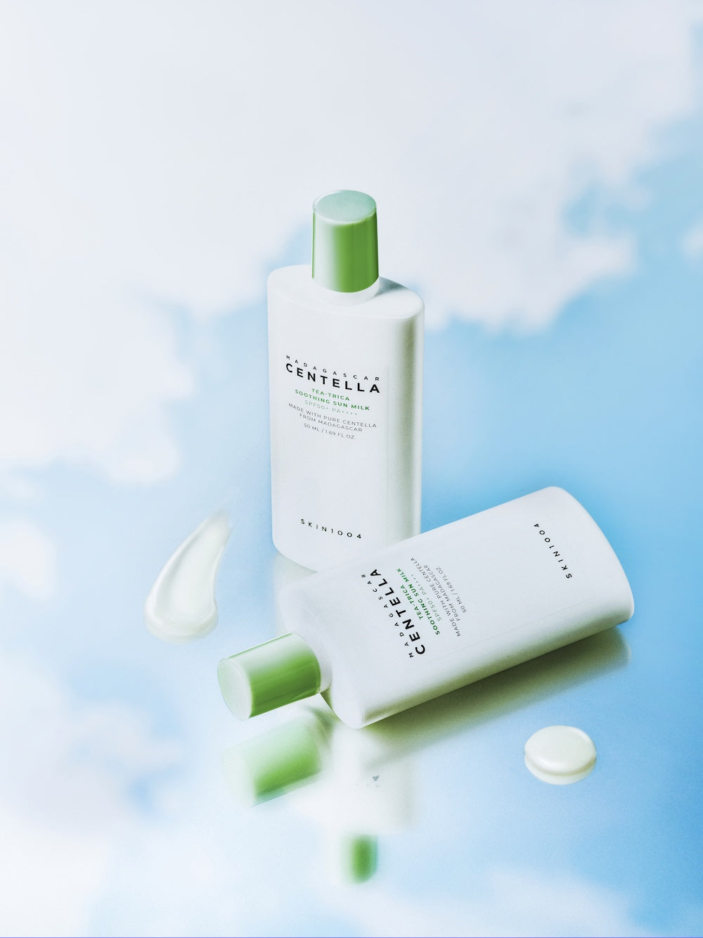 SKIN1004 Madagascar Centella Tea-Trica Soothing Sun Milk 50ml Korean sunscreen product image