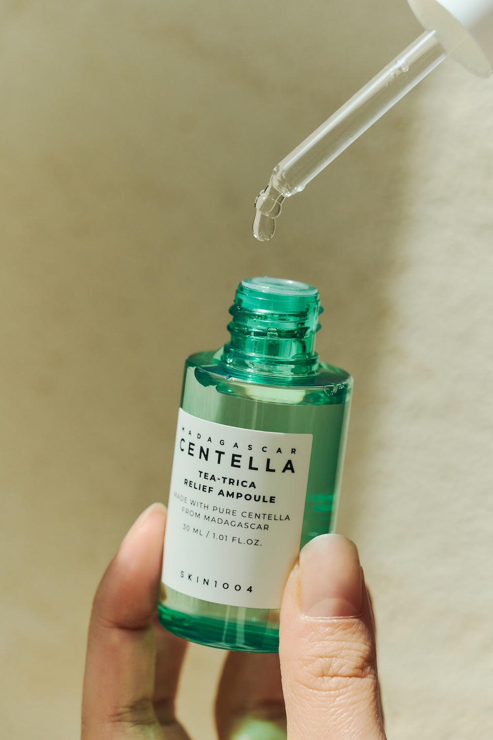 SKIN1004 Madagascar Centella Tea-Trica Relief Ampoule 2 Size Korean ampoule product image