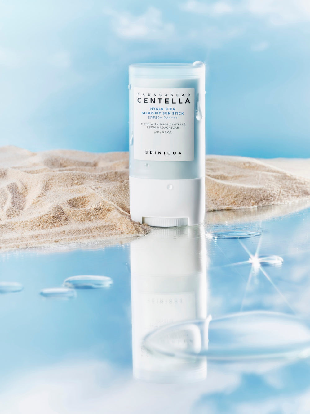 SKIN1004 Madagascar Centella Hyalu-Cica Silky Fit Sun Stick 20g Korean sunscreen product image
