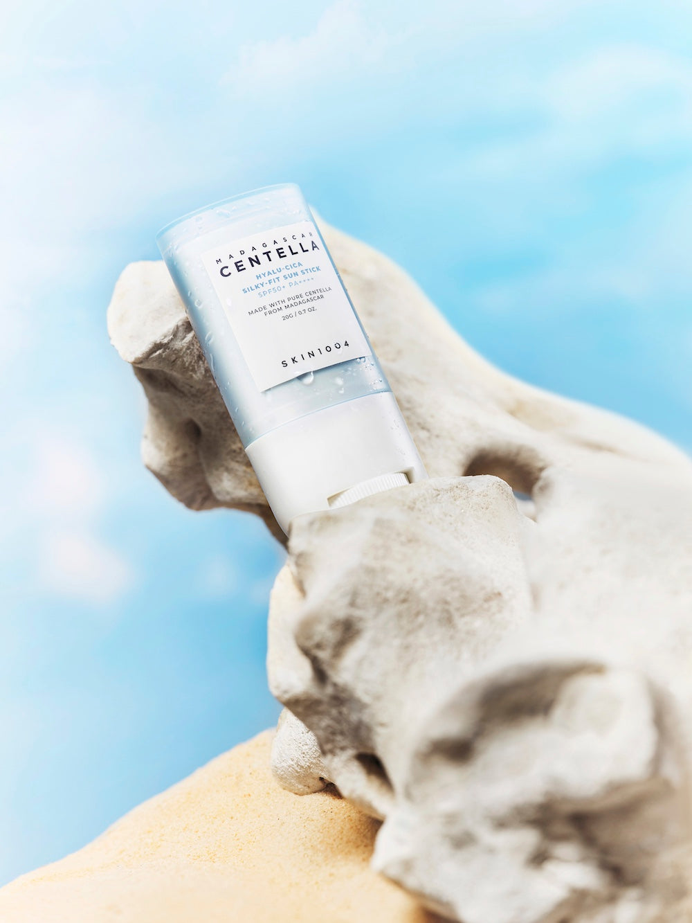 SKIN1004 Madagascar Centella Hyalu-Cica Silky Fit Sun Stick 20g Korean sunscreen product image