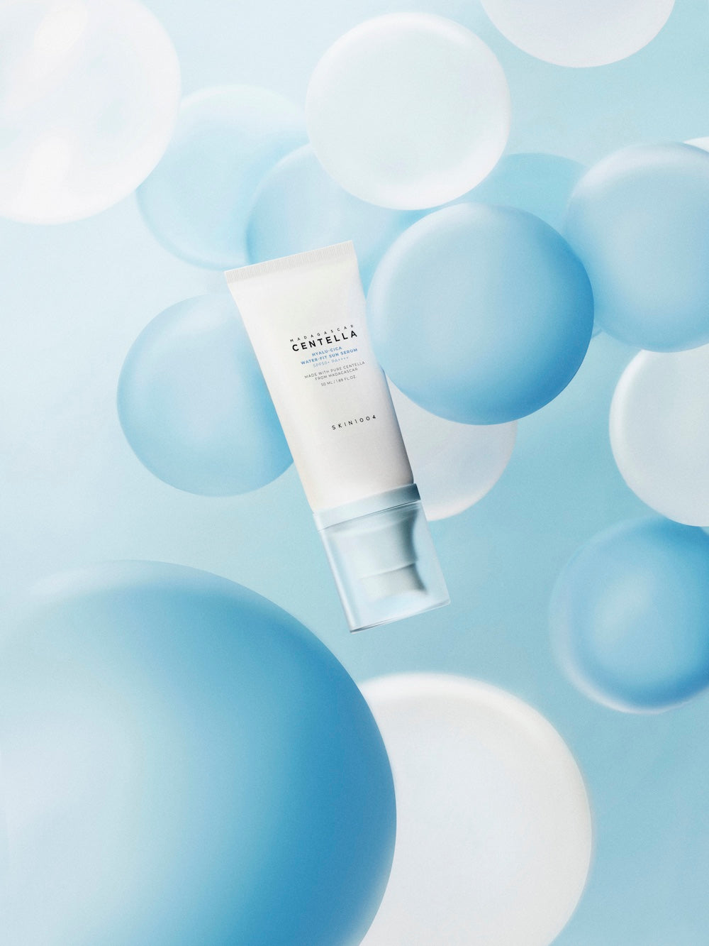 SKIN1004 Madagascar Centella Hyalu-Cica Water-Fit Sun Serum 50ml Korean sunscreen product image