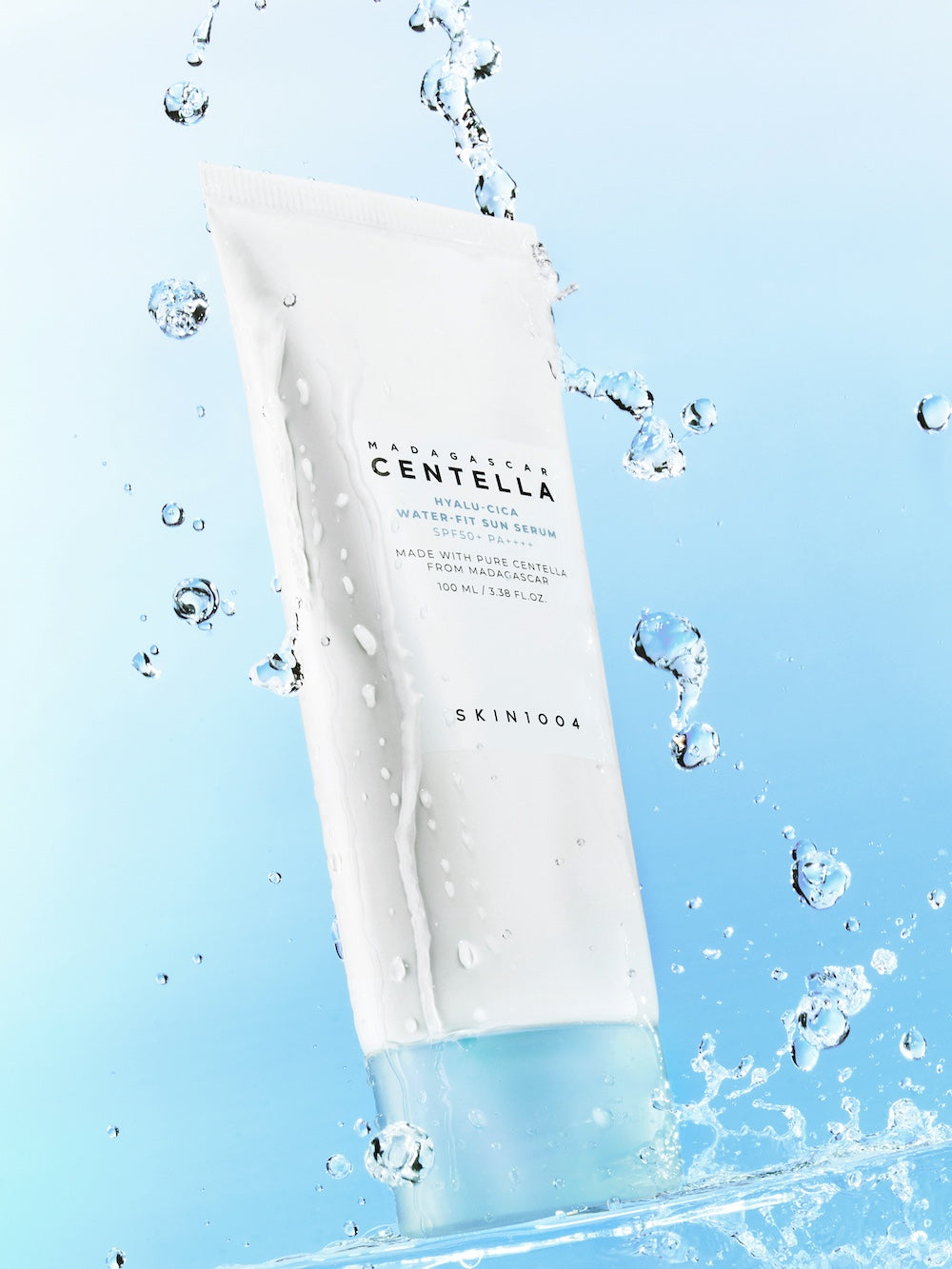 SKIN1004 Madagascar Centella Hyalu-Cica Water-Fit Sun Serum 100ml Korean sunscreen product image