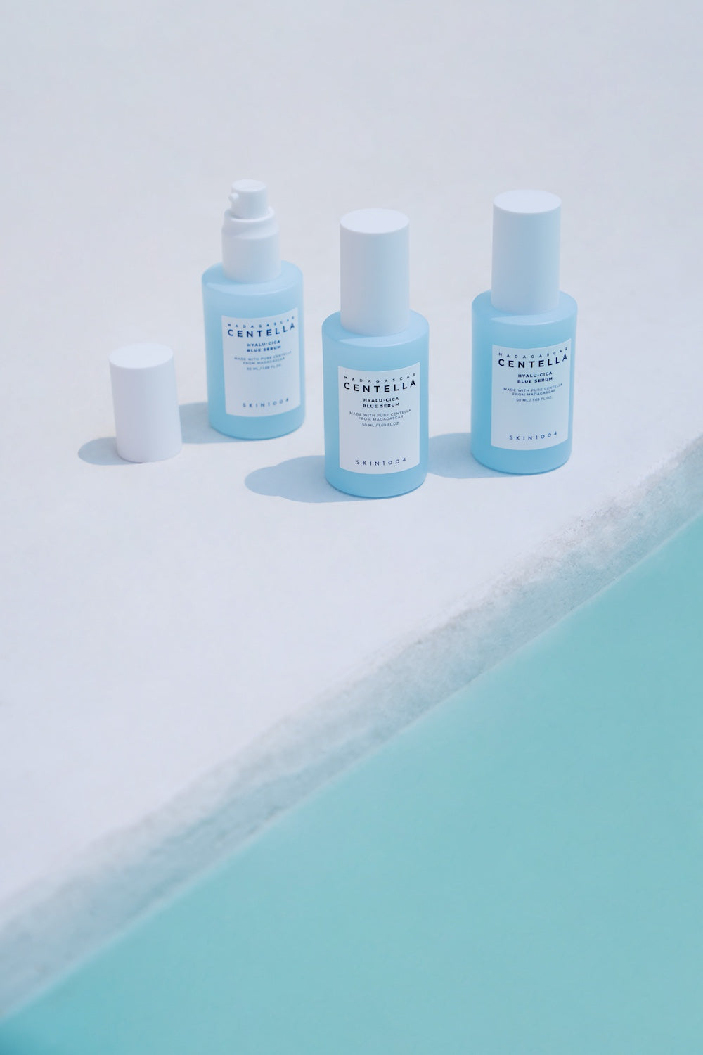 SKIN1004 Madagascar Centella Hyalu-Cica Blue Serum 50ml Korean essence product image