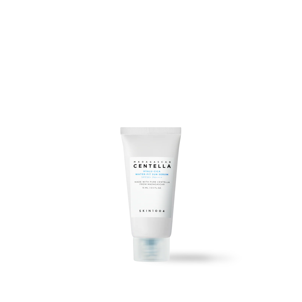 Sun serum texture swatched on the back of the hand