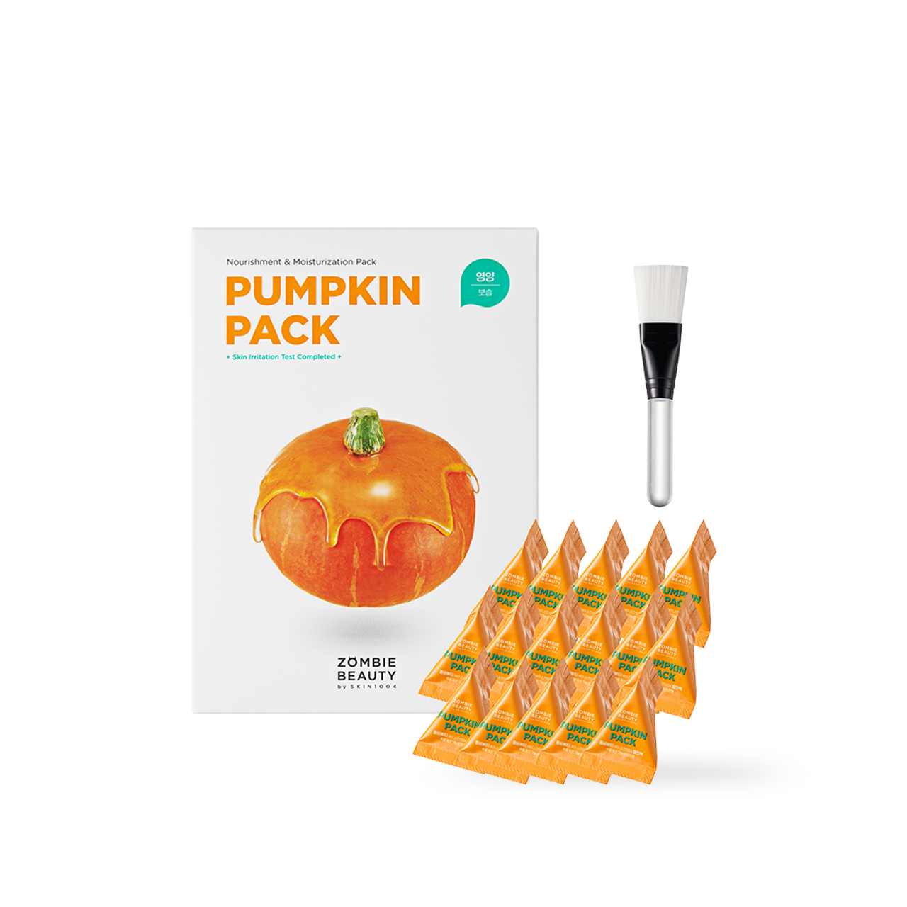 SKIN1004 Zombie Beauty by SKIN1004 Pumpkin Pack 4g x 16EA Korean skincare product image