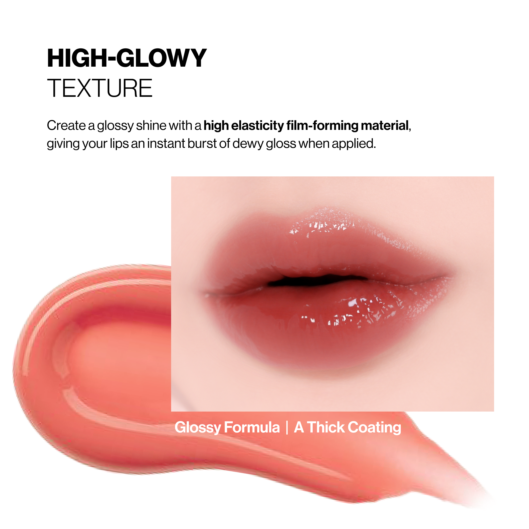 side profile of the packaging