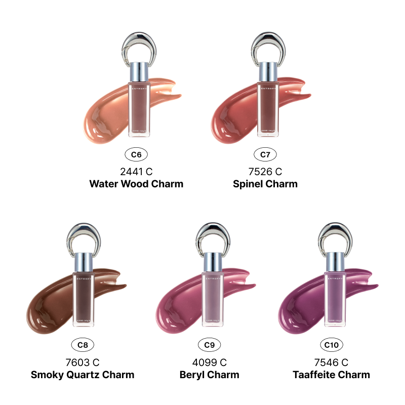 ENTROPY Charm Tint Glossy Gel Line 10 Colors K-beauty lip product product image