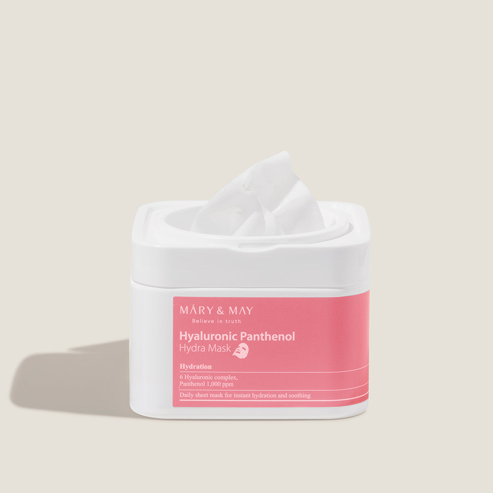 Mary&May Hyaluronic Panthenol Hydra Mask 30EA 400g Korean toner product image